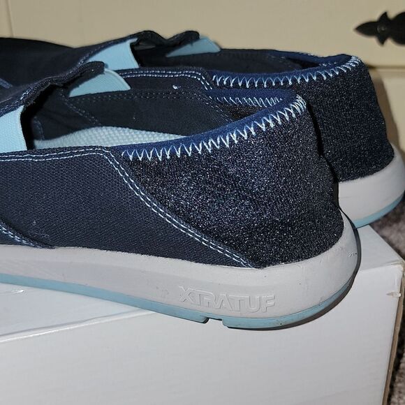 Xtratuf Yellowtail Royal Blue Espadrille Slip On Womens Loafer Shoes 8.5 - Picture 6 of 16